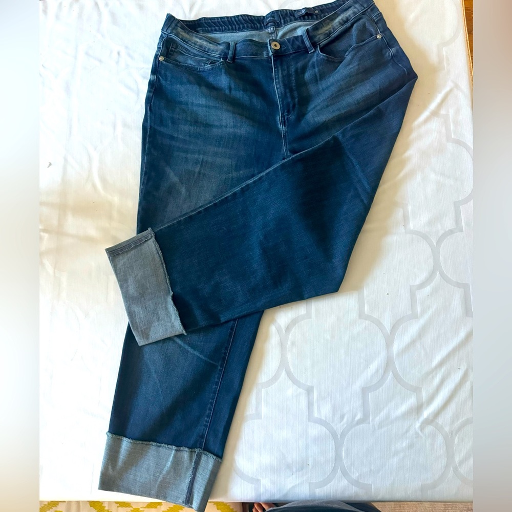 JJill Cropped Denim Jeans